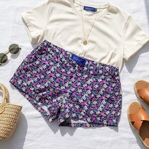 Women’s Miley Cyrus Floral Shorts